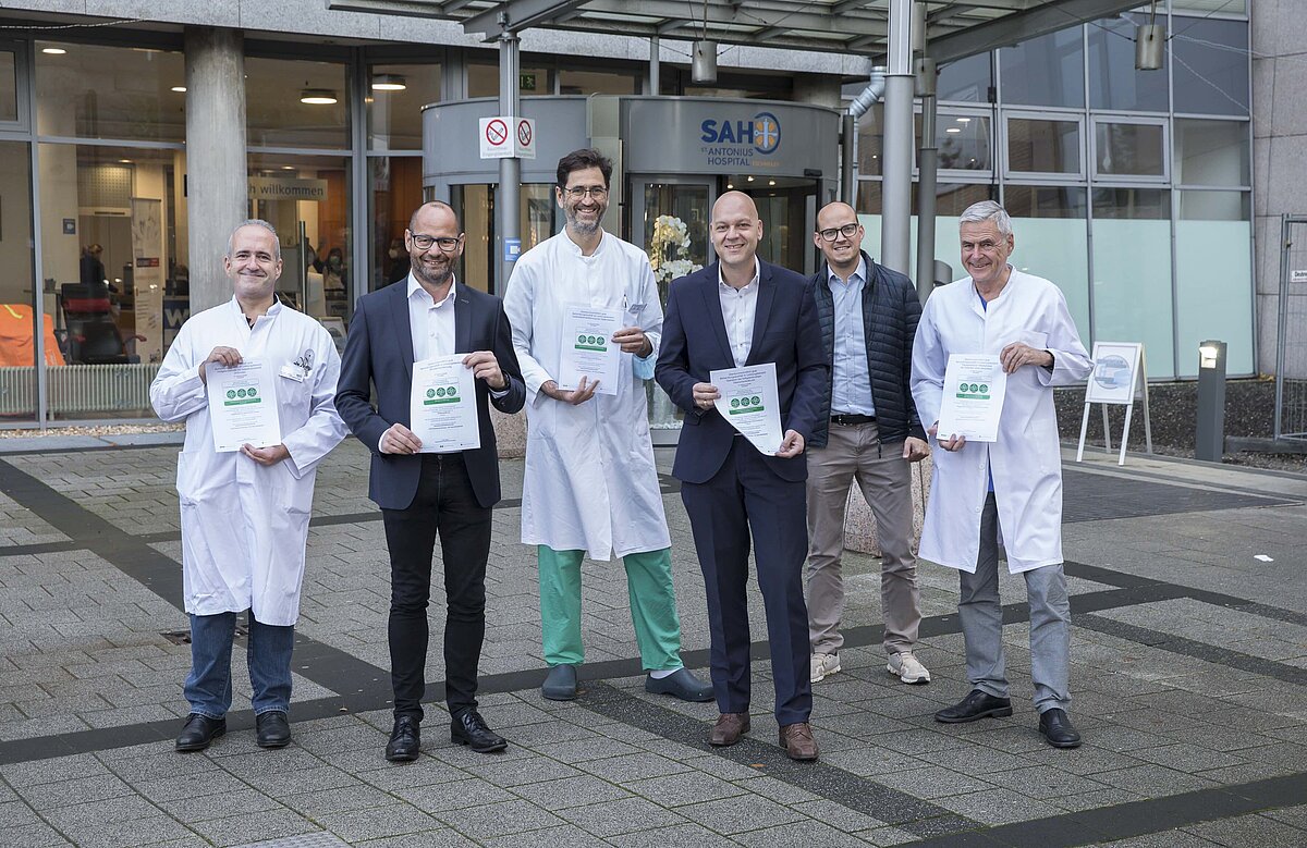 im St.AntoniusHospital Eschweiler in fünf